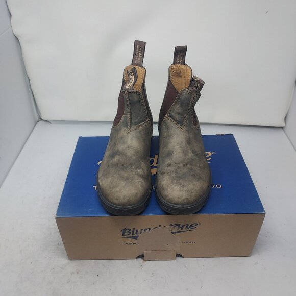Blundstone WOMENS Chelsea Rustic Brown Boot - Picture 5 of 10